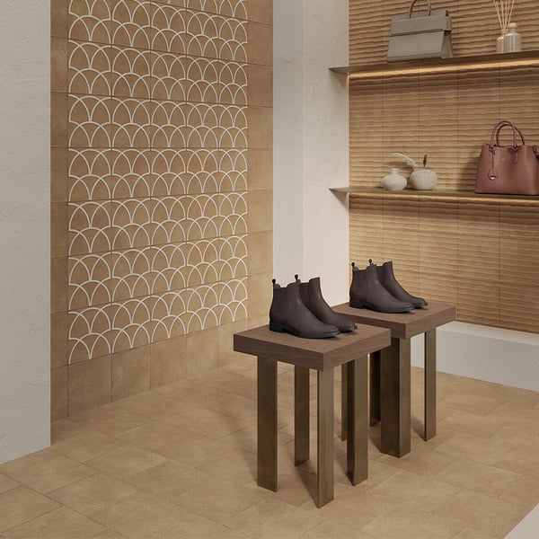 Πλακάκι Terracreta Chamotte 20x20 cm Marca Corona